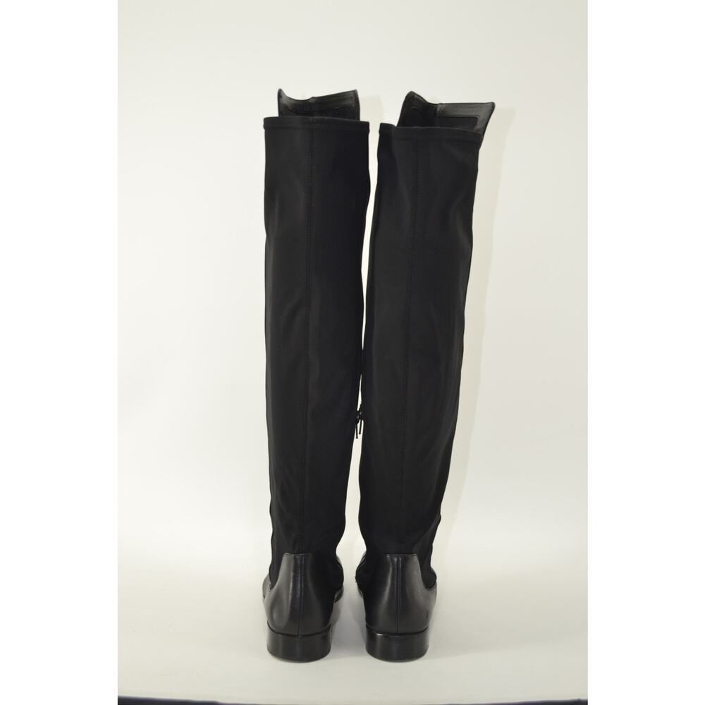 Clarks Caddy Belle Knee High Boot Leather Black Minimalist 7 - Picture 14 of 15